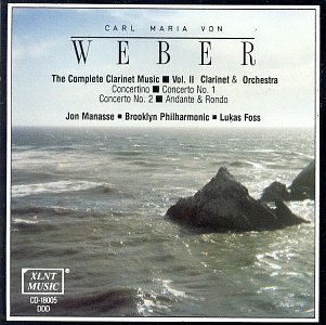 Werke für Klarinette Vol. 2 (Klarinette und Orchester)