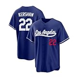 Clayton Kershaw Jersey Los Angeles Navy Mens Baseball Stitched