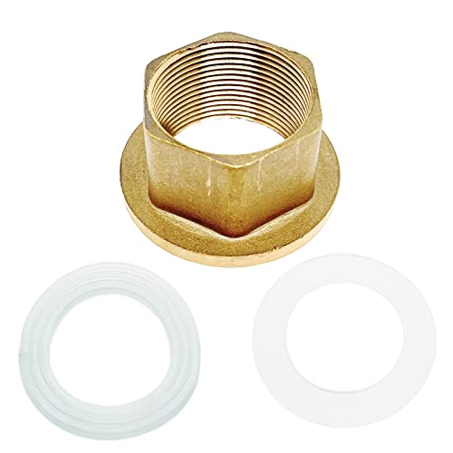 1set Brass Lock Nuts to Faucet,for Installation Kit of Basin Taps Kitchen Sink Tap(NO,4)