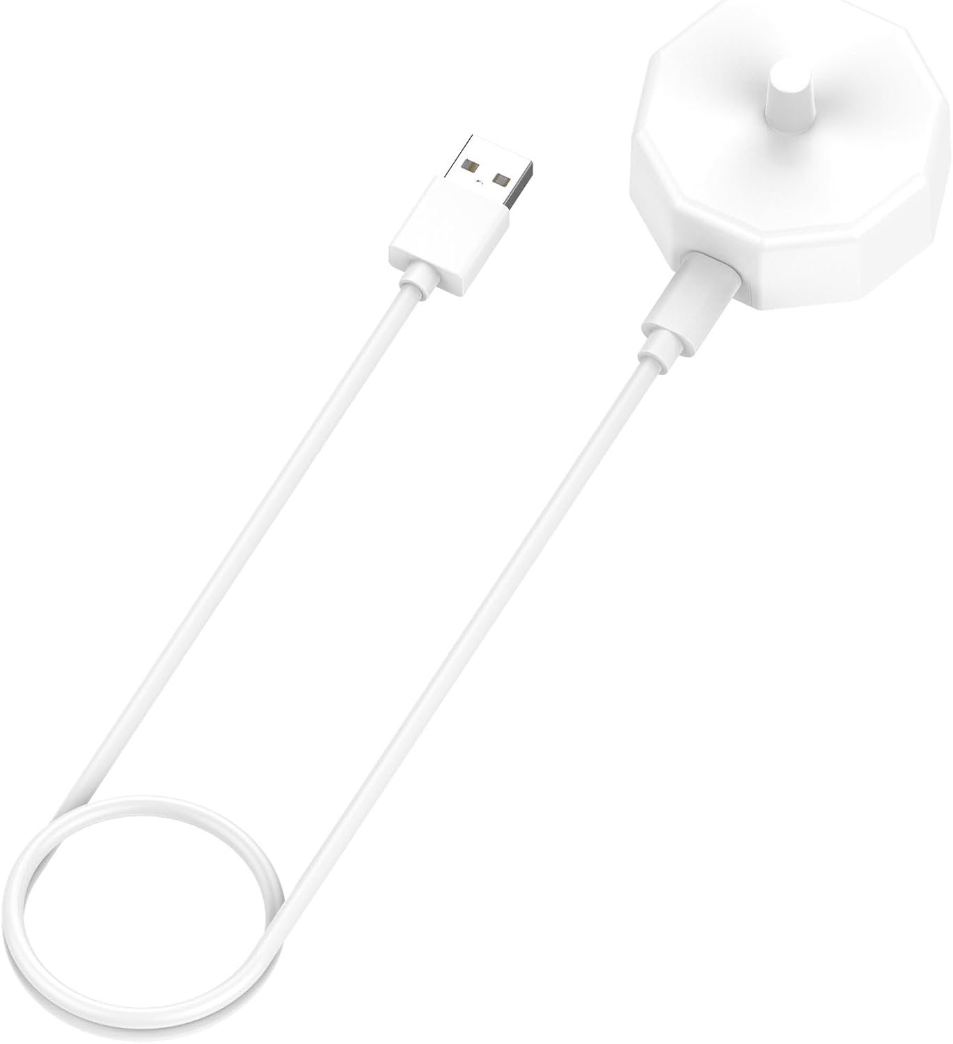 Stable Charging Station Fast Charging Base for Various Series Bathroom Accessory High Compatibility Design USB Base for Electric Toothbrush