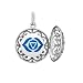 Produktbild Engelsrufer Damen Anhänger Set aus 925er Sterlingsilber mit 4 austauschbaren Klanglinsen Stirn-, Solarplexus-, Sakral- und Kronenchakra