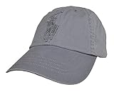gorra polo ralph lauren oso algodón Ralph Lauren Classic Sport Cap Big Pony - Gorra (talla única), color gris
