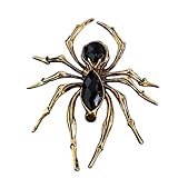 LMCABCDE Broche De Cadena De Araña, Broche Vintage De Oro/plata, Traje De Hombre/chaqueta De Cuero/accesorios De Mezclilla(A)