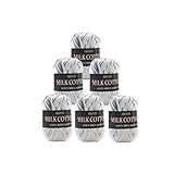 Material suave: Hecho de material acrílico y algodón de alta calidad,los hilos son suaves y cómodos al tacto,no se decoloran y son duraderos. Ideales para varias manualidades de costura a mano.