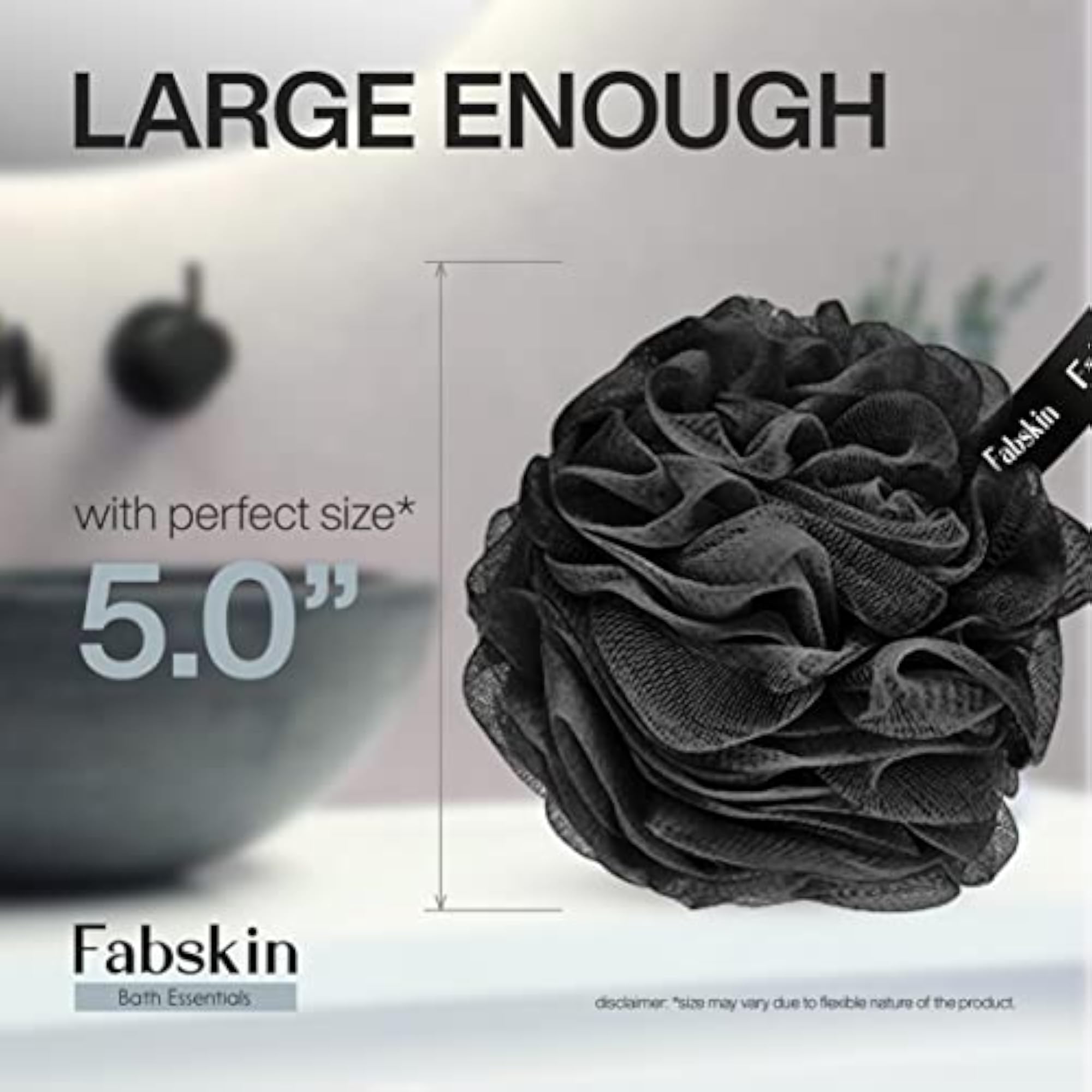 Loofah Bath Sponge Scrubber for Women and Men