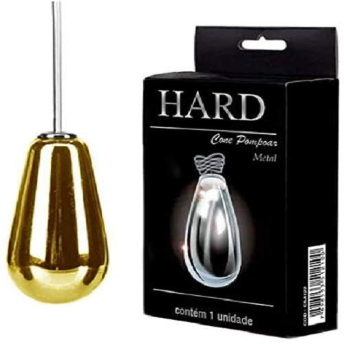 Cone para Pompoarismo De Metal Dourado - 32g Hard