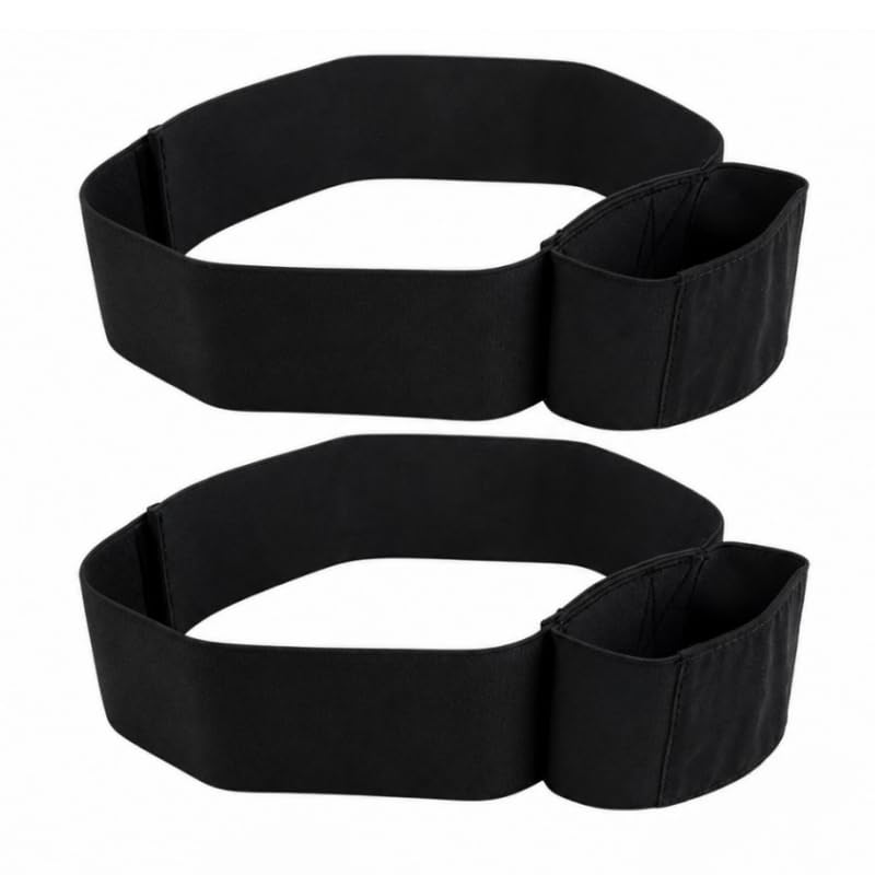 2pcs Golf Arm Band Training Aid for Swing Connection,Swing Correcting Arm Band,Arm Connection Golf Trainer for Ball Striking+Consistency,Golf Swing Training Aid for Muscle Memory,Golf Gift for Golfers
