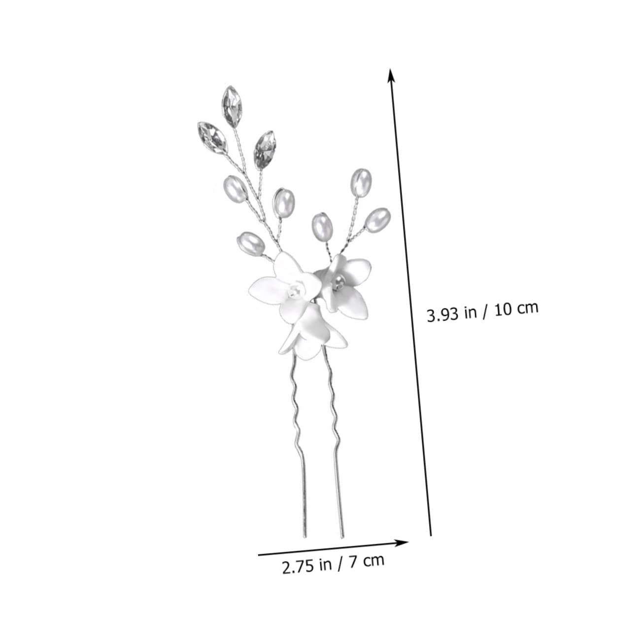 minkissy 15pezzi Forcine Per Forma Di u Con Eleganti Accessori Per Matrimonio e Cerimonie Decorazioni Per Sposa e Damigelle
