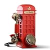 ZHY Retro Landline Telefoon Booth Europese Huishoudelijke Roterende Schijf Antiek Vaste Telefoon