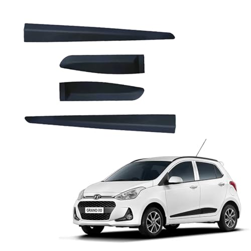 Image of Car Door Body Side Beading /Molding /Cladding for Hyundai Grand i10 Set of 04
