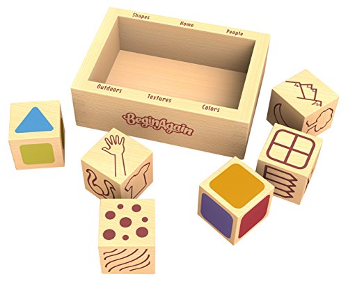 BeginAgain Art Dice Drawing Game - Creativity & Storytelling Skills - 6Piece Set, Kids 3 & Up