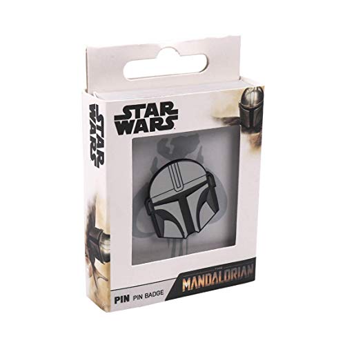 The Mandalorian Star Wars Metal Pin, Metálico, Estándar