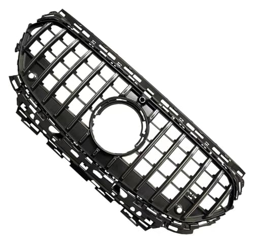 Grille pare-choc avant centrale pour Benz Classe E W214 2024 calandre de course noire