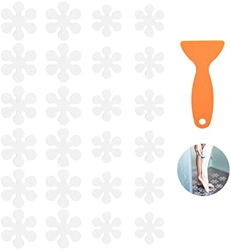 SMZhomeone Duschaufkleber 12 Stück - Rutschfeste Muschel-Aufkleber Die Im Dunkeln Leuchten