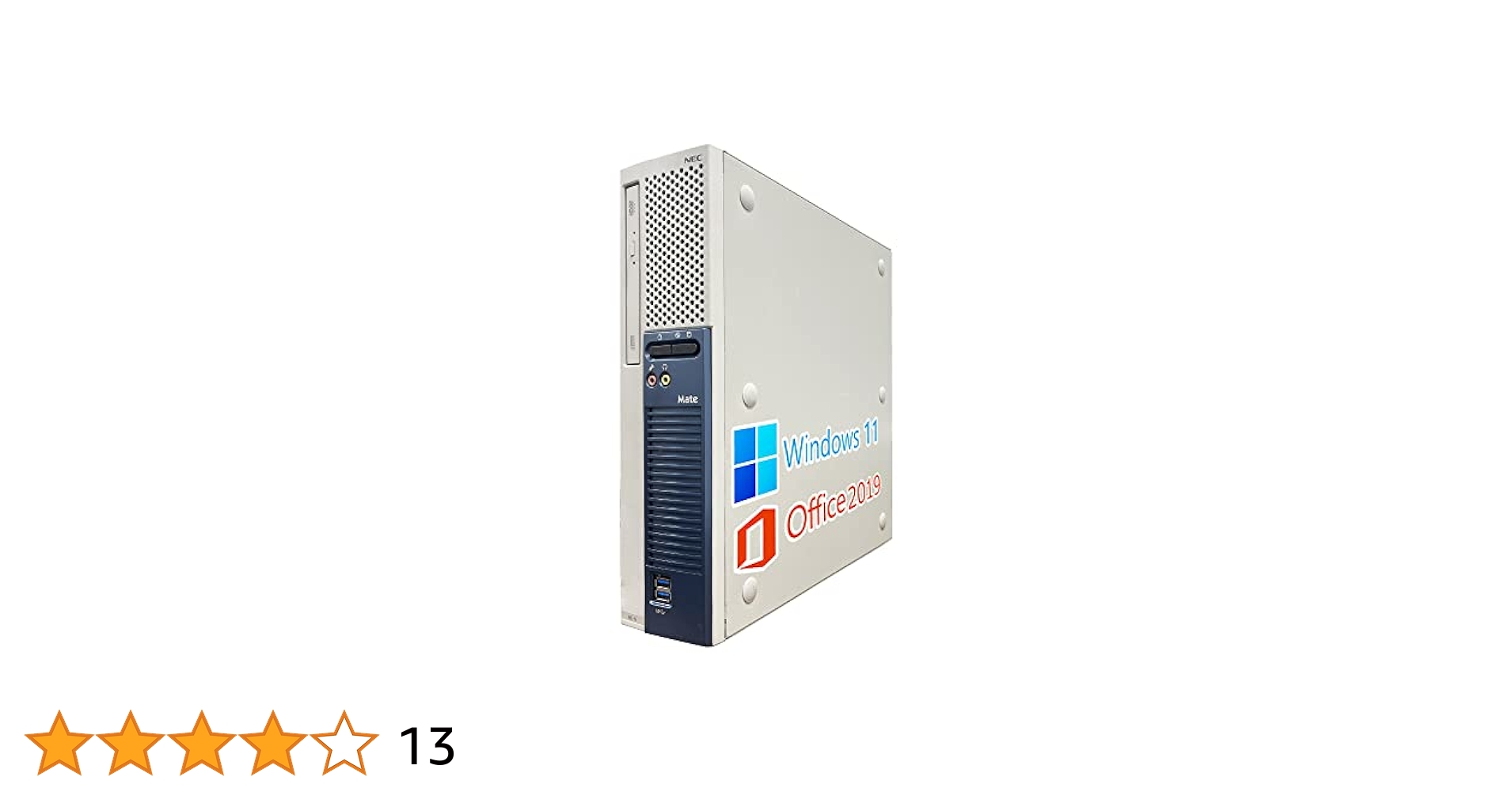 Windowsデスクトップ NEC W11 PRO i5-4590 4GB 500GB 楽天市場】デスクトップパソコン Office windows11搭載 国産大手