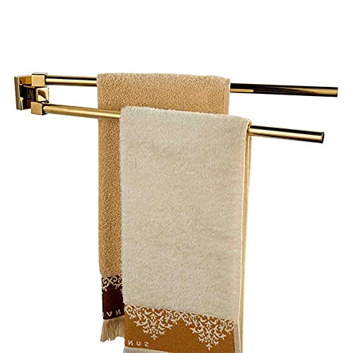 Barre porte-serviettes rotative pliable pour une cuisine organisée et épurée