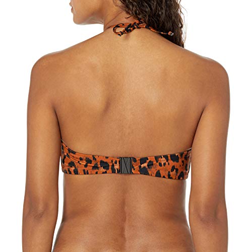 Haut de bikini bandeau Freya Roar léopard 34E, la solution anti-traces de bronzage - 2