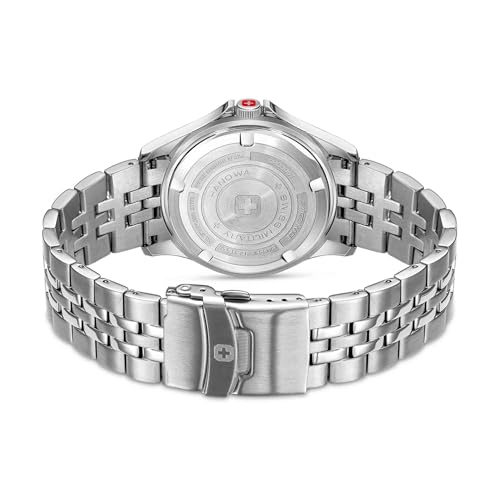 Montre à Quartz Swiss Military Hanowa Flagship Elements en Acier Inoxydable