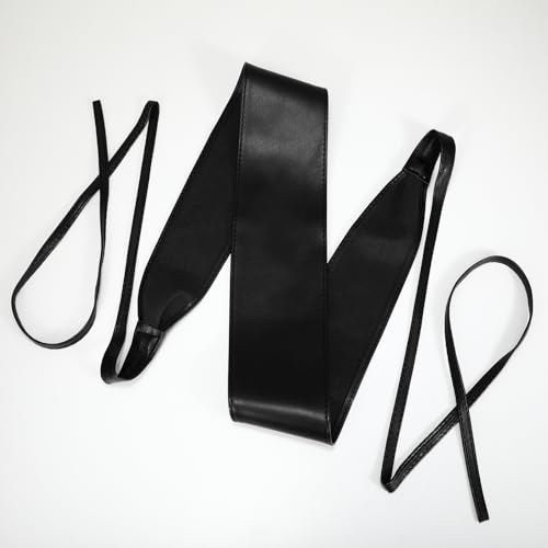 JASGOOD Women's Fashion Leather Obi Style Belt,Wide Wrap Waist Band Chic Belt3