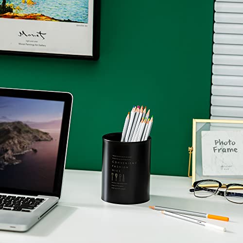 Gebruiksvoorwerp Houder Bestek Pot Keuken: Roestvrij Staal Zwart Gebruiksvoorwerp Jar Vintage Nordic Stijl Bestek Caddy Duurzame Opbergcontainer Bestek Organisatoren Met Mat Oppervlak Bespaar Lade Aanrecht Ruimte - Image 5