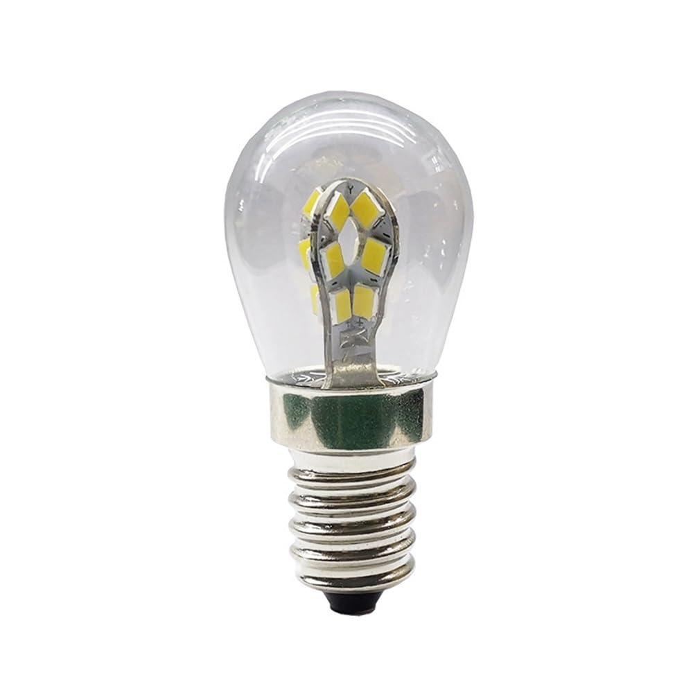 KJXP, Lot de 20 ampoules LED AC85-265 V S25 E14 sans scintillement for réfrigérateur et four(Warm White 2700K)