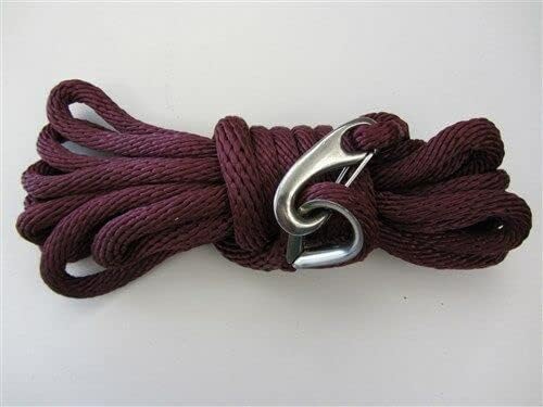 Dock/Mooring/Utility LINE - Maroon - 20 Foot Length