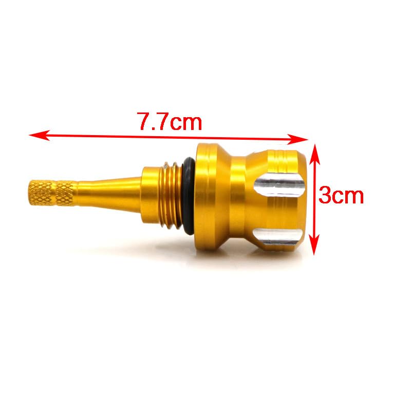 Miniatura 9 de MIP Tornillo de tapa de filtro de aceite de motor para Yamaha XSR155 2019-2023, para MT-09 FZ-09 2013-2020, para WR250F 2003-2018 (rojo)