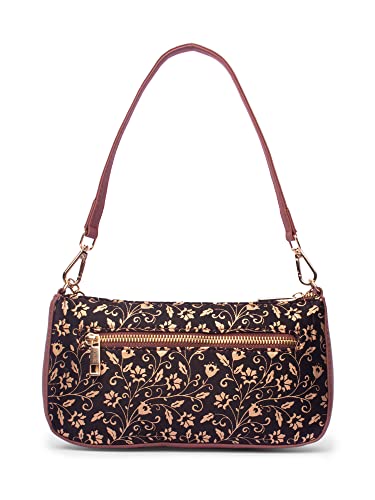 Image of ZOUK Women's Handcrafted Vegan Leather Casual Mini Shoulder Bag