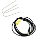 Câble Aux pour Voiture Fiat Grande Punto Panda Croma Lancia Musa Y Alfa avec Autoradio Blaupunkt Adaptateur Entrée Mini ISO Connecteur Jack Mâle 3,5 mm + Kit d'extraction
