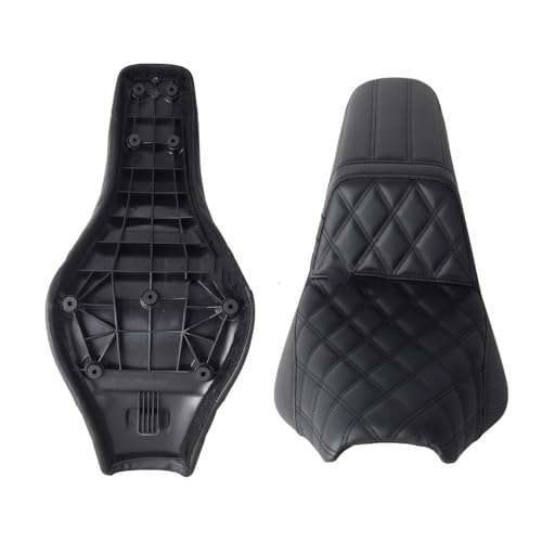 Siège de moto complet avec coussin conducteur et passager Softail