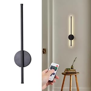 Eoeo 6603 Wandleuchte mit Fernbedienung