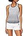 Wilson W Team Striped Tank WRA766105 Canotta da Tennis da Donna, Poliestere, Nero/Bianco, Taglia S
