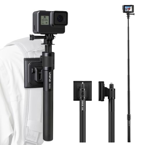 ULANZI VL04 Mini trépied pour appareil photo avec vis de 6,35 mm, support de vlogging avec sangle Velcro pour DJI Pocket 3, Insta360 X5/4/3, DJI Osmo Action 5/4/3, autres caméras d'action