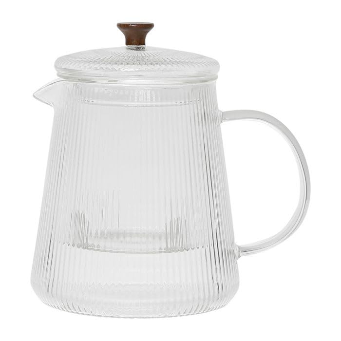 Sema Design Théière avec filtre Dilacia 1L en verre strié