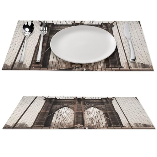Sets de table lavables pour protéger la salle à manger des taches