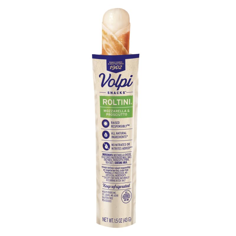 Generic Volpi Snacks Roltini Mozzarella&Prosciutto 10 pack- 15 oz