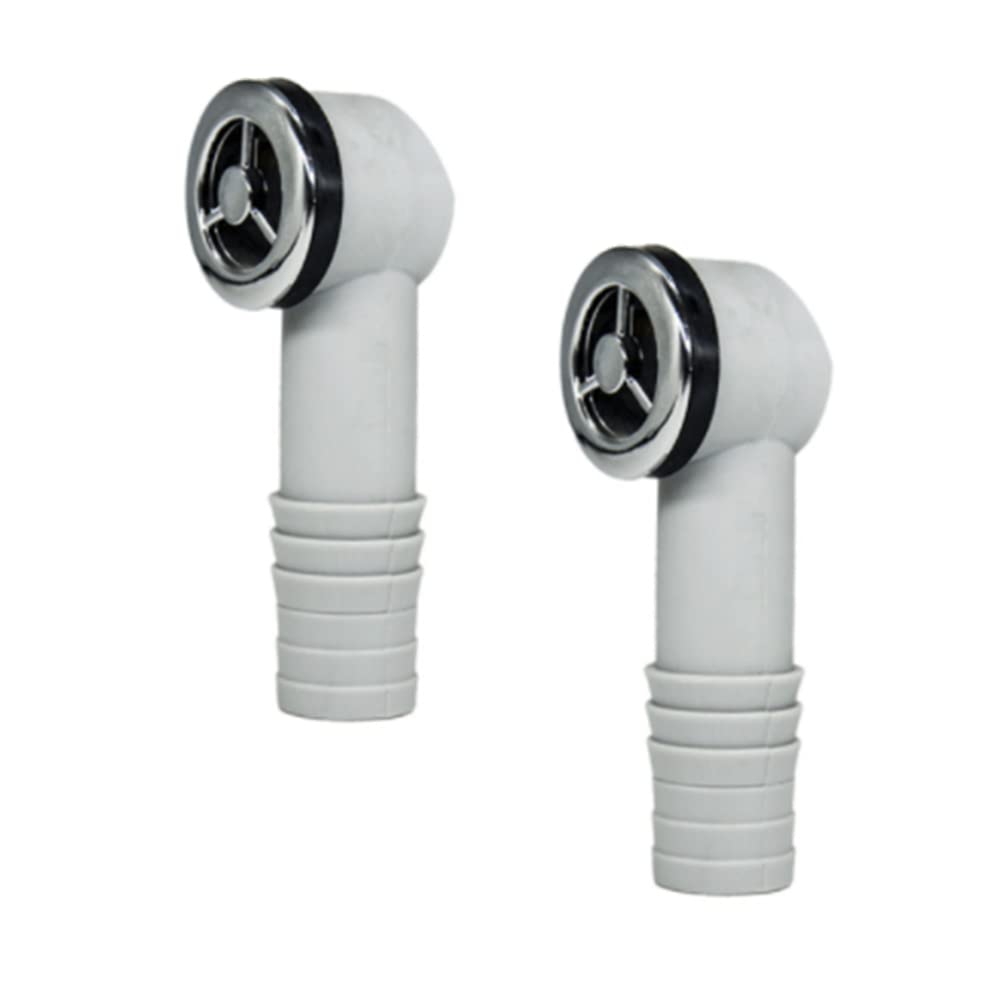 NP 2 Pieces Overflow Head Sink Overflow Pipes Overflow Tube Overflow Round Interface