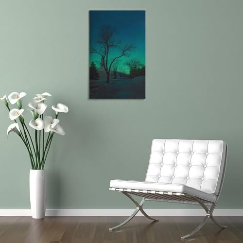Impression sur toile Parrish At Close of Day cadre mural salon 40x60