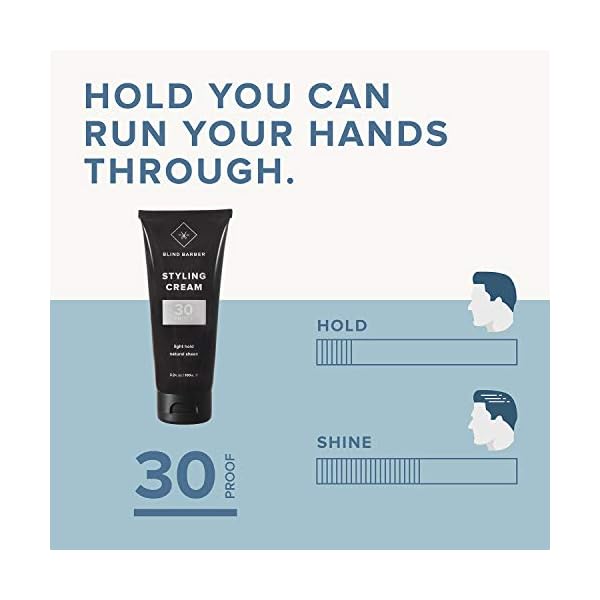 Blind-Barber-30-Proof-Styling-Cream-Workable-Hair-Beard-Mustache-Cream-for-Men-Control-Beard-Mustache-Frizz-Water-Based-Style-Cream-with-Light-Hold-Natural-Shine-32oz-100ml Blind Barber 30 Proof Styling Cream - Workable Hair, Beard & Mustache Cream for Men - Control Beard & Mustache Frizz - Water Based Style Cream with Light Hold & Natural Shine (3.2oz / 100ml)