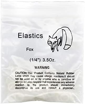Orthodontic Elastics 1 4 Inch Medium 3.5oz Rubber Bands for Braces Teeth Gap Closure Bite Alignment with Floss Tools Dental Orthodontic Supply Pack of 100