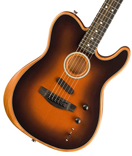 Fender �t�F���_�[ �A�R�[�X�^�\�j�b�N American AcoustasonicR TelecasterR, Ebony Fingerboard, Sunburst �M�O�o�b�O�t��