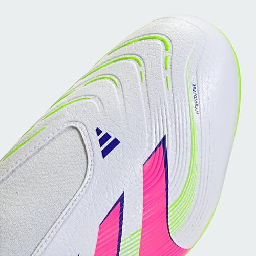 adidas Performance Predator League LL FG Celestial Victory Weiß weissrosagelb, 47 1/3 Unisex – Ansicht 5