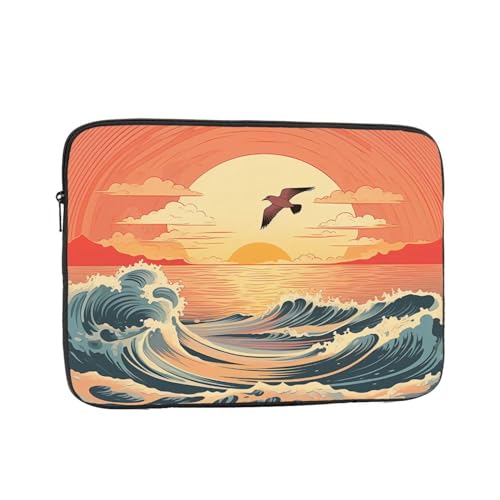 VACSAX Fly into the Waves�v�����g�m�[�g�p�\�R���X���[�u�|�[�^�u�����b�v�g�b�v�o�b�O �ϏՌ��R���s���[�^�[�ی�P�[�X �o��/���s/�I�t�B�X�p