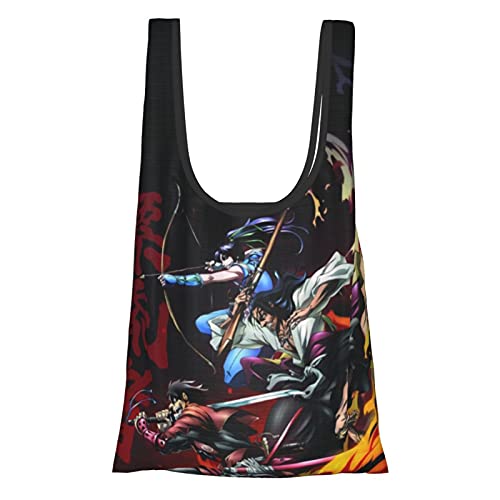 ドリフターズ1 エコバッグ 折りたたみ おしゃれ ショッピングバッグ人気 大容量 実用 防水 ショルダーバッグ軽量 洗える 買い物袋