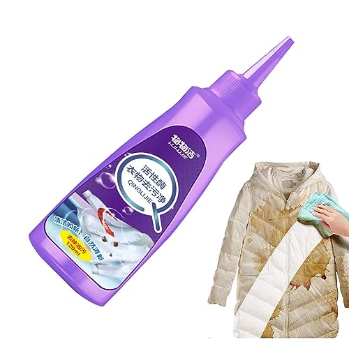 Removedor de Manchas de,Removedor Portátil de Manchas Amarelas 120ml | de espuma enzimática ativa mu