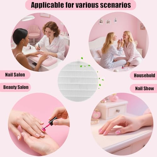 Filtros Repuestos para Colector de Polvo de Uñas 4 pzas miniatura 5