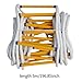 FytStycale 16ft Fire Escape Ladder Rope Ladder for Efficient Evacuation from Buildings