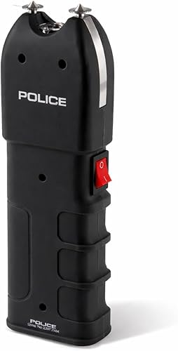 Police 928, Extreme Voltage, pistola paralizante resistente, recargable, con linterna LED y función contra secuestros