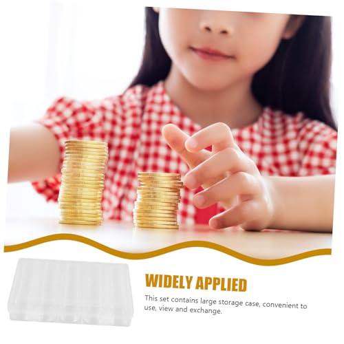 Capsulas transparentes para monedas con estuche organizador miniatura 3