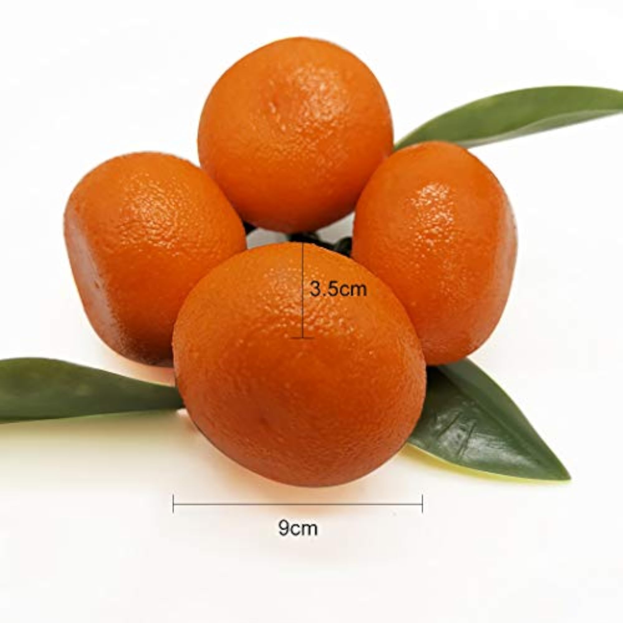 Artificial Tangerine Lifelike Realistic Faux Oranges